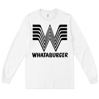 White new whataburger Long Sleeve Tee - artisFamous