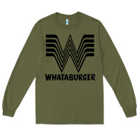 Army Green new whataburger Long Sleeve Tee - artisFamous