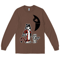 Chestnut hobbes and calvin Long Sleeve Tee - artisFamous