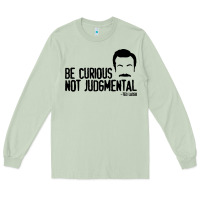 Matcha be curious not judgemental Long Sleeve Tee - artisFamous
