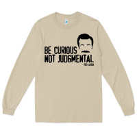 Mushroom be curious not judgemental Long Sleeve Tee - artisFamous