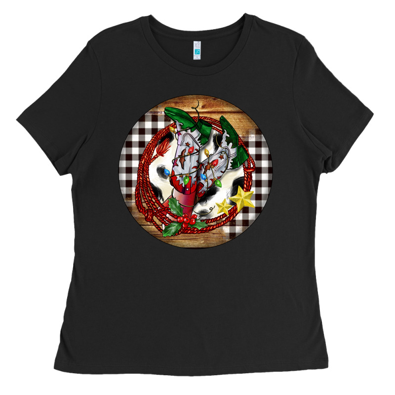 Cowgirl Boots Ladies Tee by FaDigitalArtStudio | Teevron