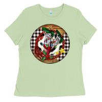 Matcha Cowgirl Boots Ladies Tee - FaDigitalArtStudio