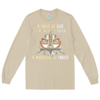 Mushroom child of god woman of faith warrior of christ Long Sleeve Tee - artisFamous