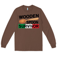 Chestnut funny wooden spoon survivor Long Sleeve Tee - artisFamous