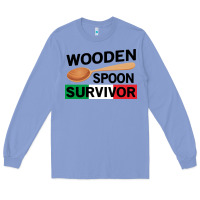Colony Blue funny wooden spoon survivor Long Sleeve Tee - artisFamous