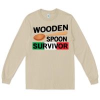 Mushroom funny wooden spoon survivor Long Sleeve Tee - artisFamous