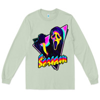 Matcha scream horror movie Long Sleeve Tee - artisFamous