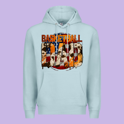 Basketball Dad Premium Hoodie Designed By Jasminsmagicworld