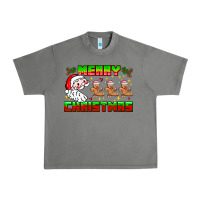 Tornado Merry Christmas Urban Heavy Tee - CowhideDigitalArt