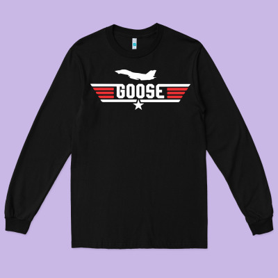Goose Long Sleeve Tee Designed By Artisfamous