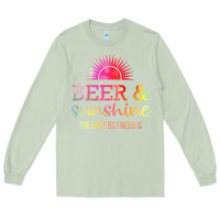 Matcha the only bs i need is beer sunshine Long Sleeve Tee - artisFamous