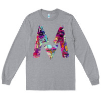 Heather Grey maroon five Long Sleeve Tee - artisFamous