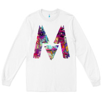 White maroon five Long Sleeve Tee - artisFamous