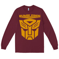 Burgundy bumblebee Long Sleeve Tee - artisFamous