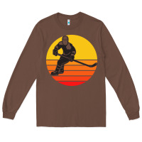 Chestnut Hockey 1 Long Sleeve Tee - artisFamous