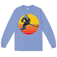 Colony Blue Hockey 1 Long Sleeve Tee - artisFamous