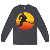 Smoke Hockey 1 Long Sleeve Tee - artisFamous