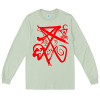 Matcha lucifer calligraphy 2 Long Sleeve Tee - artisFamous