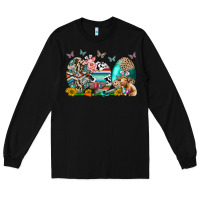 Black easter easter eggs Long Sleeve Tee - CowhideDigitalArt
