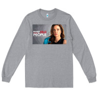 Heather Grey mary kills people Long Sleeve Tee - artisFamous