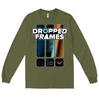 Army Green dropped frames Long Sleeve Tee - artisFamous