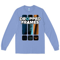 Colony Blue dropped frames Long Sleeve Tee - artisFamous