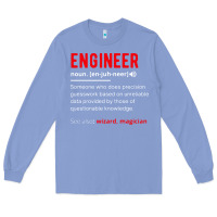 Colony Blue engineer definition Long Sleeve Tee - artisFamous