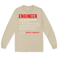 Mushroom engineer definition Long Sleeve Tee - artisFamous
