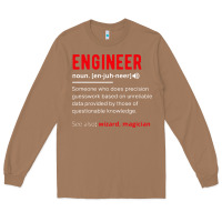 Toasted Coconut engineer definition Long Sleeve Tee - artisFamous