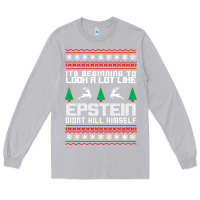 Moon Dust epstein didnt kill himself christmas Long Sleeve Tee - artisFamous