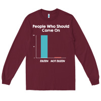 Burgundy come on eileen Long Sleeve Tee - artisFamous