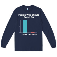 Navy come on eileen Long Sleeve Tee - artisFamous