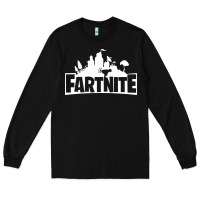Black fartnite Long Sleeve Tee - artisFamous