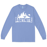 Colony Blue fartnite Long Sleeve Tee - artisFamous