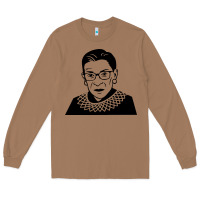 Toasted Coconut ruth bader ginsburg Long Sleeve Tee - artisFamous