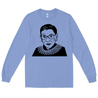 Colony Blue ruth bader ginsburg Long Sleeve Tee - artisFamous