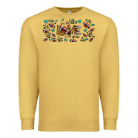 Antique Gold for the love of the game American football Premium Sweatshirt - Jasminsmagicworld