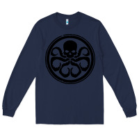 Navy hydra Long Sleeve Tee - artisFamous