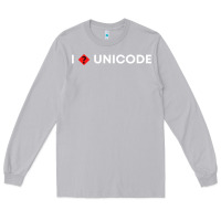 Moon Dust i � unicode Long Sleeve Tee - artisFamous