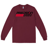 Burgundy precision turbo engine classic Long Sleeve Tee - artisFamous