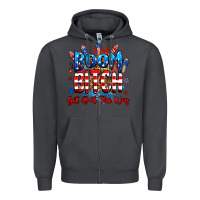 Smoke boom bitch get out the way Zipper Hoodie - RanaPortraitStore