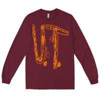 Burgundy ut tshirt bullying university tees ut tennessee anti bullying homemade Long Sleeve Tee - artisFamous