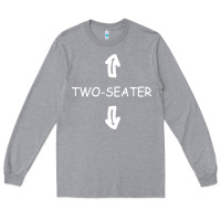 Heather Grey two seater Long Sleeve Tee - artisFamous