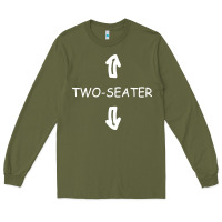 Army Green two seater Long Sleeve Tee - artisFamous