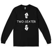 Black two seater Long Sleeve Tee - artisFamous