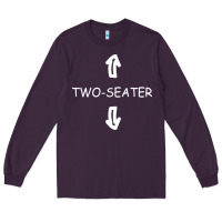 Plum two seater Long Sleeve Tee - artisFamous