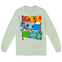 Matcha kanto starters Long Sleeve Tee - artisFamous