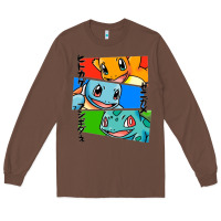 Chestnut kanto starters Long Sleeve Tee - artisFamous