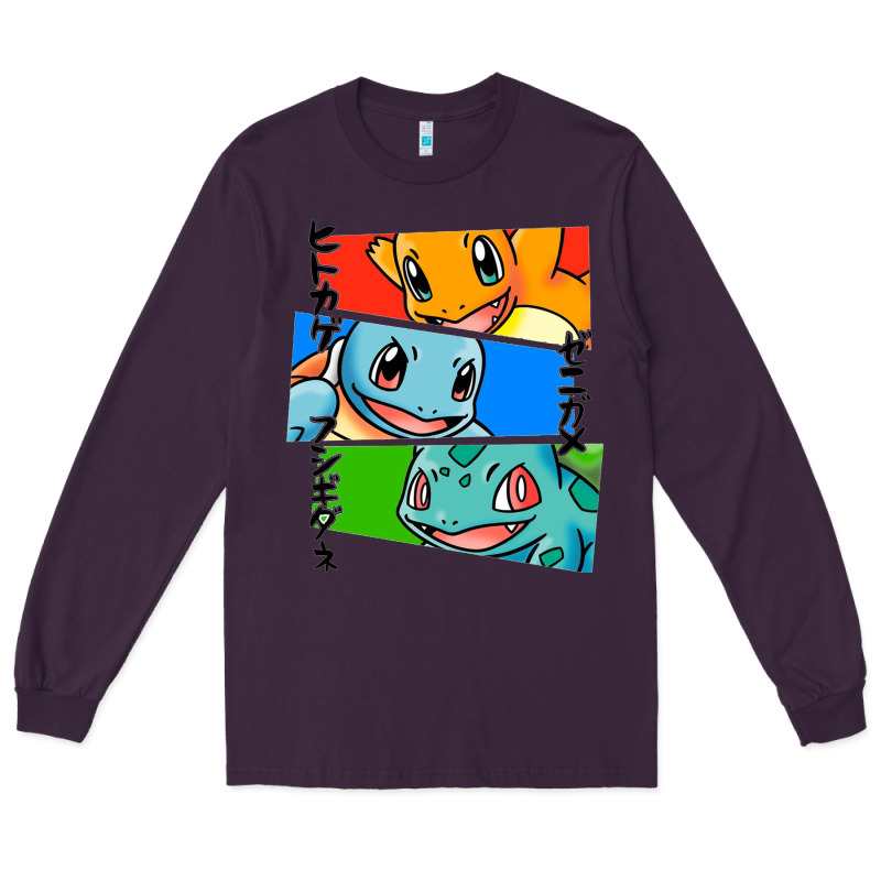 Kanto Starters Long Sleeve Tee by artisFamous | Teevron